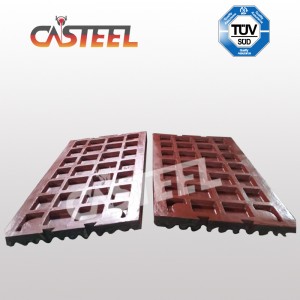 YIFAN PE750x 1060 állkapocs törmelék alkatrészek, állkapocs lemez, oldallap, ékek