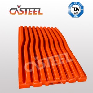 Valódi pótalkatrészek Sandvik CJ211, CJ411 JAW lemez OEM öntödei minőség